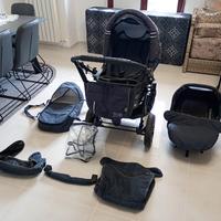 Set 3 pezzi Passeggino ZEO