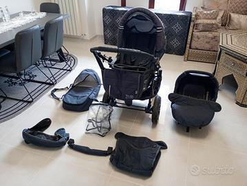 Set 3 pezzi Passeggino ZEO