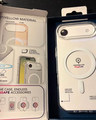 Custodia/cover Cellularline Gloss Mag l'iPhone 17
