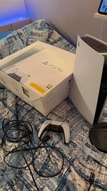 PlayStation 5 con controller + base  – Come nuova