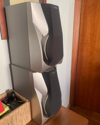 Coppia casse Sony anni 2000