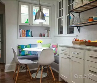 Tavolo design Saarinen Tulip bianco diametro 80 cm