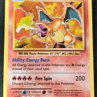 ⭐ Charizard 11/108 XY 2016 ORIGINALE LP EN Holo