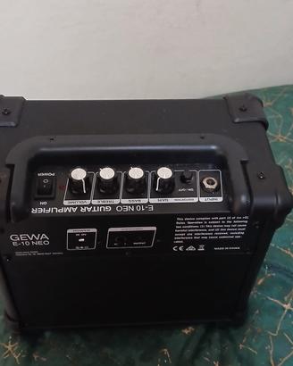 Amplificatore Chitarra Gewa E-10 Neo