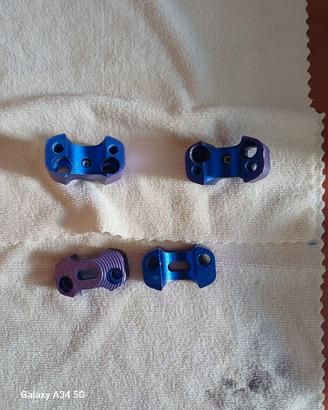 Supporti manubrio e Specchietto pieghevole 