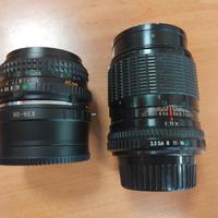 Rokkor  Minolta 45 + 135 +adattatore Sony E nex