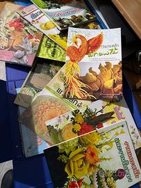 Libri intaglio vegetale thailandesi