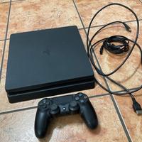 Playstation 4 slim + joystick+ 9 videogiochi