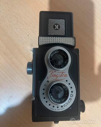 Fotocamera vintage Kingston TLR – anni ’60/’70
