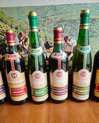 Collezione vini Alto Adige 1969/1970