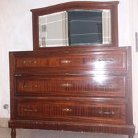Comò Antico Stile Classico "Cappuccino" Metà '900