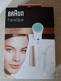 Spazzola viso Braun nuova + Set 4 testine