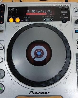 COPPIA PIONEER CDJ800 MKII