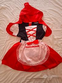 Vestito Carnevale Cappuccetto Rosso