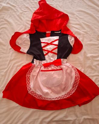 Vestito Carnevale Cappuccetto Rosso