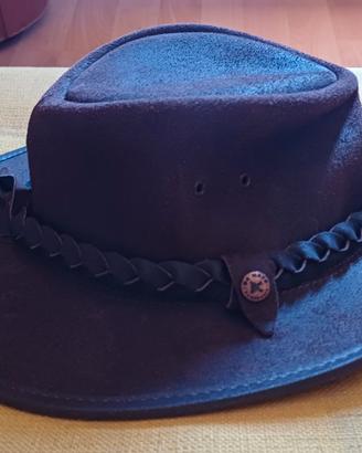 cappello originale BC Hats in vera pelle 

