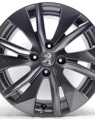 4 Cerchi da 16' in Lega - Peugeot - 2008 New - 982