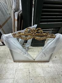 Cimasa Antica in Legno Dorato - Fregio Luigi XVI