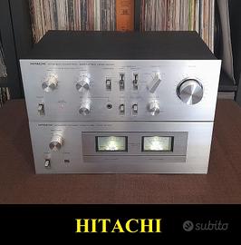 preamplificatore + amplificatore finale Hitachi