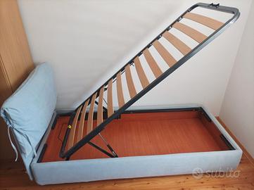 Letto singolo contenitore