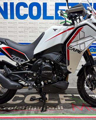 Moto Morini X-Cape 700 Raggi Carrara White - tua a