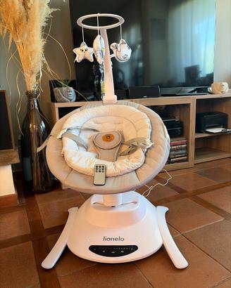 LIONELO 360 Sdraietta dondolo per neonato BELLA