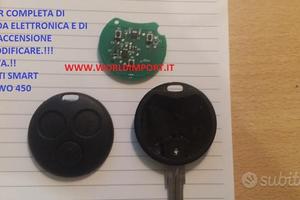 Smart 450 / 451 chiave telecomando e chip 433mhz