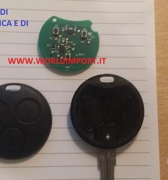 Smart 450 / 451 chiave telecomando e chip 433mhz