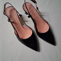 Di Simon Scarpe Donna Slingback Nere