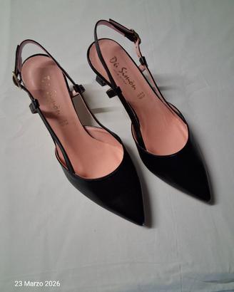 Di Simon Scarpe Donna Slingback Nere