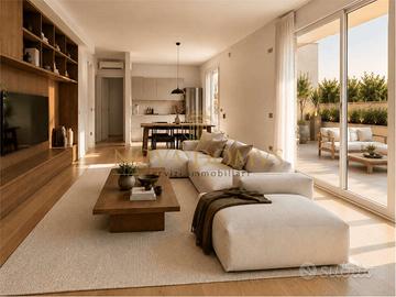 Ampia terrazza e comfort moderno: elegante apparta