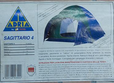 tenda da campeggio