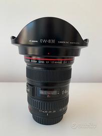 Canon obiettivo 17-40 f 1 :4