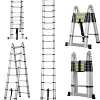 SCALA TELESCOPICA IN ALLUMINIO PIEGHEVOLE