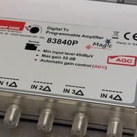 AMPLI E CENTRALINI ANTENNA TV PROGRAMMABILI