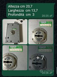 Serratura completa per porta blindata appartamenti