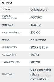 DIVANOLETTO ANGOLARE CON CONENITORE
