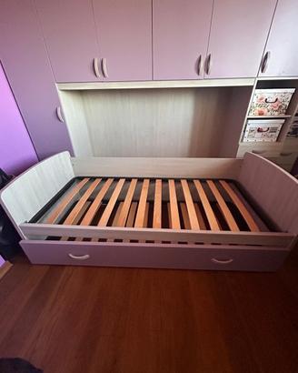 Letto camera singolo doppio Cameretta