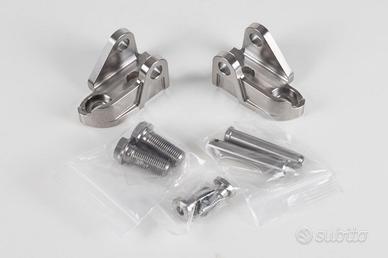 supporti pedane titanio Honda cr crf