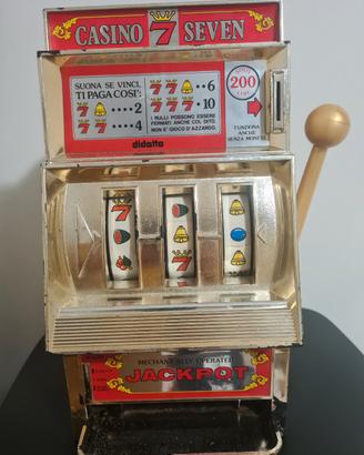 slot machine casino 7 vintage funzionante 200 lir 