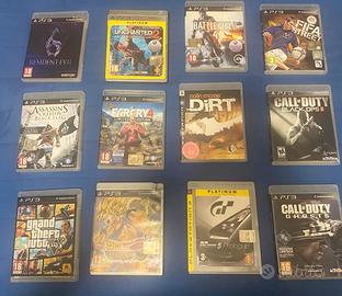 Lotto 12 giochi PS3