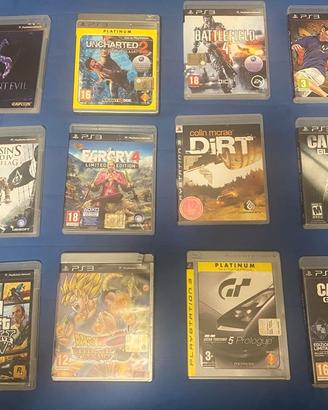 Lotto 12 giochi PS3