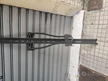 Porta bici tetto
