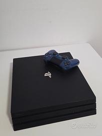 ps4 pro + pad + cavi