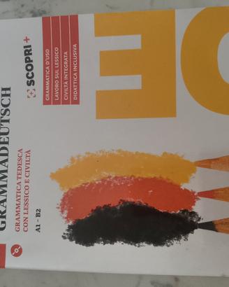 Libro scolastico, materia: tedesco. Grammadeutsch