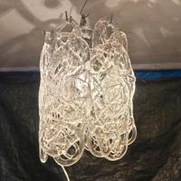 Lampadario Mazzega Murano 70' PERFETTO 