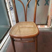 Sedia d'epoca in legno  marca J.&J. Kohn 