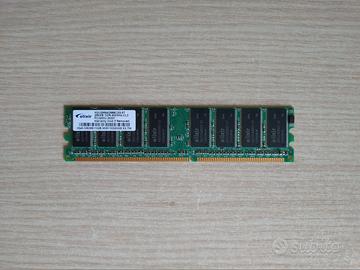 Modulo memoria RAM Elixir DDR400 PC3200 256MB
