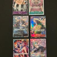 One piece Carte giapponesi