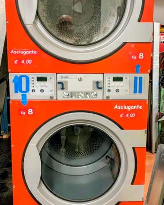 asciugatrice doppia 